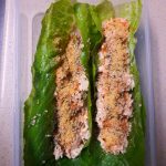 Curry chicken salad wraps